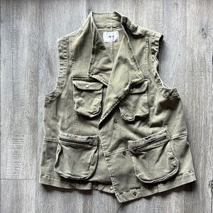 Anine Bing Olive Green Vest
